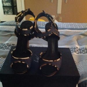 Giuseppe Zanotti Denim Sandals